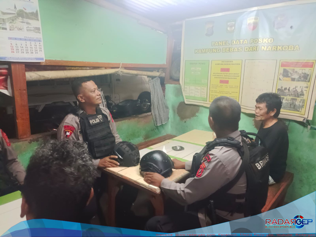 Brimob Polda Sumut Gelar Patroli Dialogis Serentak di Tebing Tinggi, Pematangsiantar dan Tanjung Balai